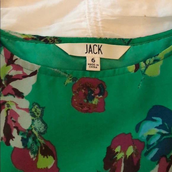 Green Floral Print Summer Dress - Picture 5 of 7